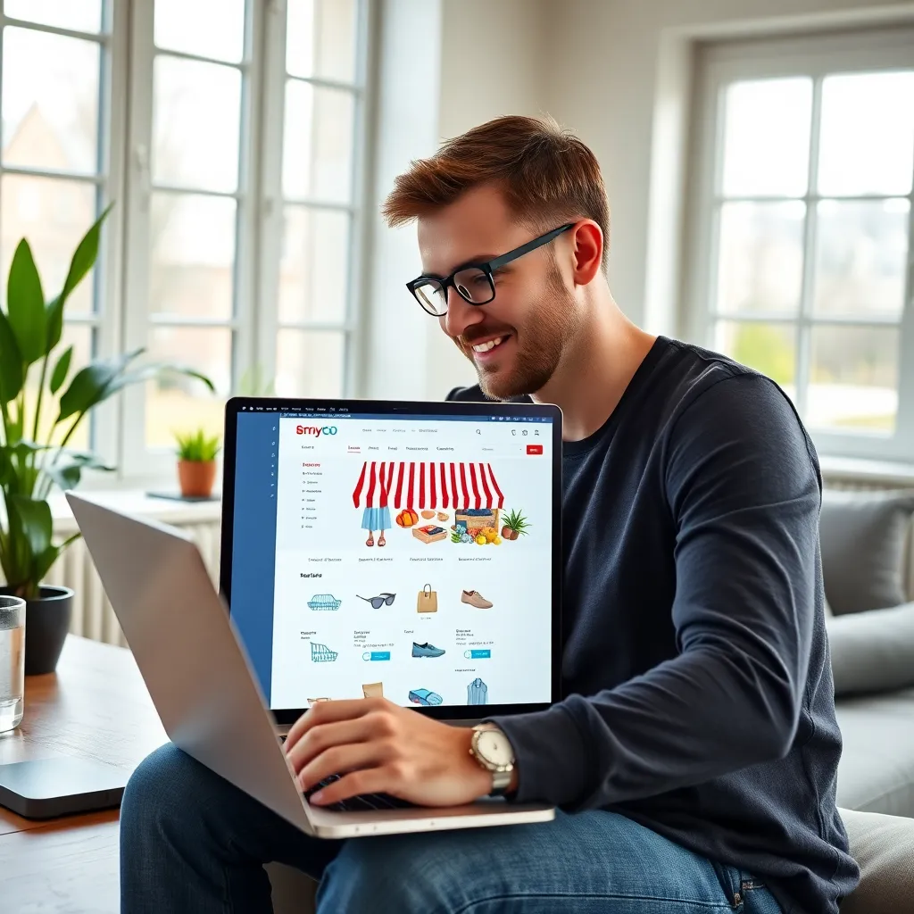 Professionele freelancer werkt vanuit huis aan laptop