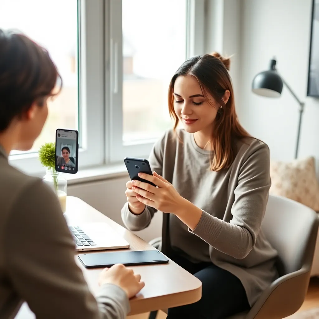 Ergonomische thuiswerkplek in Nederlands appartement