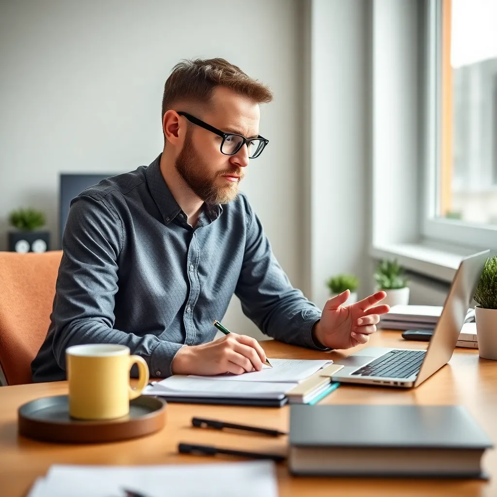 Nederlandse content creator die video opneemt in thuisstudio